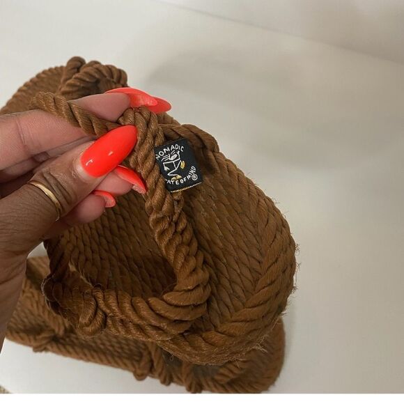 Nomadic State of Mind Strappy Rope Sandals - Picture 2 of 4